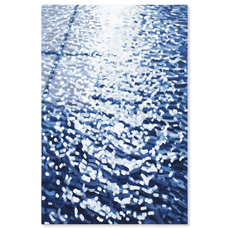 "Sunlight on the Water I", reproduction murale en acrylique par Art Remedy, prête à être accrochée, 10 x 15