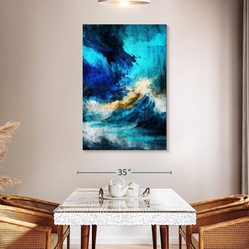 Avery Mountain Aurora, 48" H x 32" W