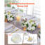 Boules de fleurs pour centres de mariage - arrangement de fleurs artificielles 9,4 pouces-1884332492-1884332494