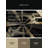 Machine Washable Oweda Old Hollywood Glamour Art Deco Geometric Shapes Rug in Brown – Black Binding-1446321827