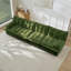 Canapé de 138 po à 4 places Cloud, canapé modulaire modulaire, canapé moderne à assise profonde pour le salon, coussin de siège confortable en treillis décoré, tissu chenille respirant, vert
