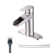 Single Hole Bathroom Faucet with Drain Assembly