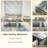 Clate Glass Top Single Coffee Table-243481125-243481126