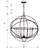 Mason 9 - Light Unique / Statement Globe Chandelier-22433323