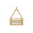 Twin Tent-Shaped Floor Bed, With Guardrails,Slats And Door,Natural-531117954