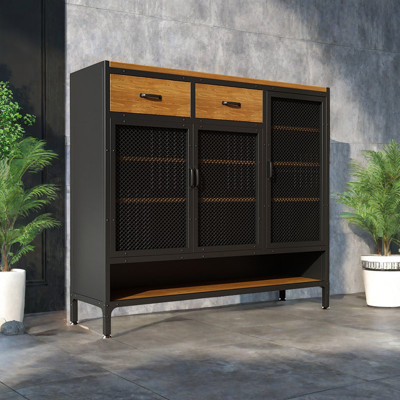 24 Pair Shoe Storage Cabinet