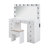 Bononia 11 drawer dressing table with lights