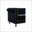 Canapé Chesterfield en velours avec capitonnage profond pour un confort et un style de salon élégants-2047894948