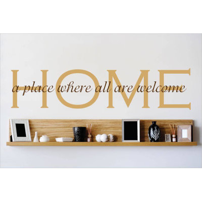Text & Numbers Wall Decal