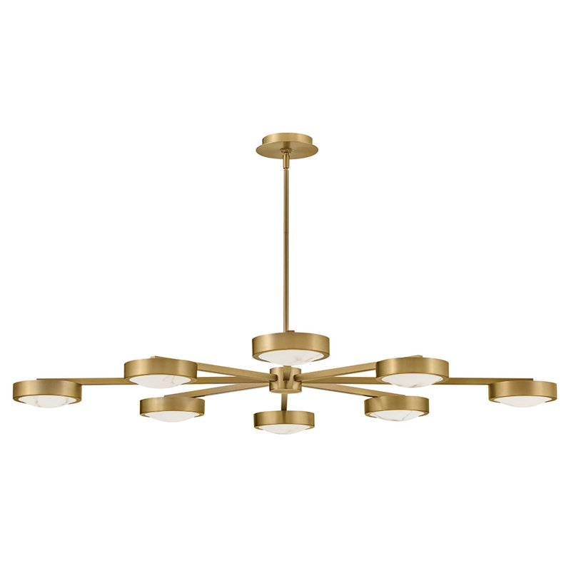 Cava LED Semi Flush Mount, Bronze
