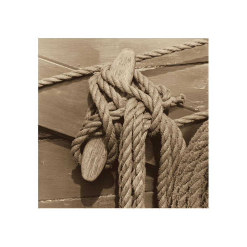 Nautical Aspect IV Print by Michael Kahn, 47" H x 47" W x 1.5" D, Matte