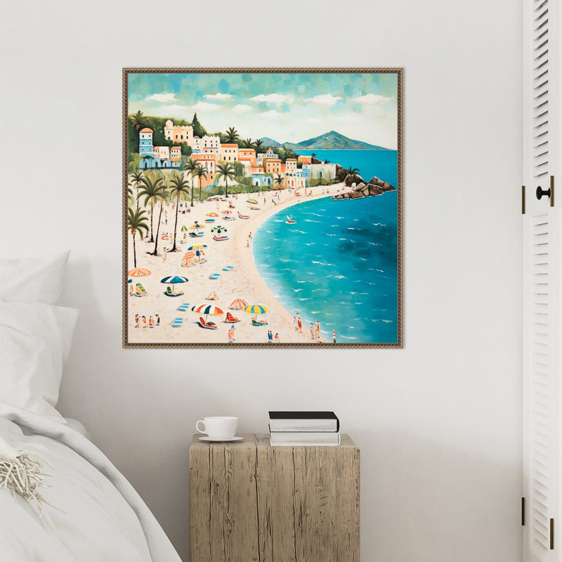 «By the Waters Edge II» par Lazar studio, reproduction d'art sur toile encadrée, H 30 po x l 30 po