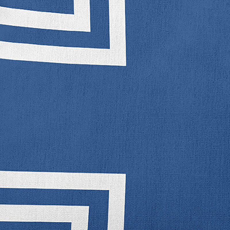 Housse et insert de coussin décoratif en polyester pour l'intérieur et l'extérieur, Bleu marine, 16 po x 16 po