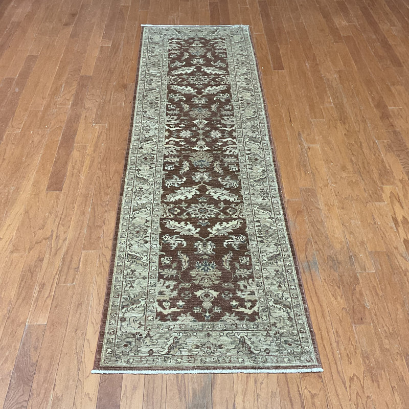  Handmade Oushak Wool Runner