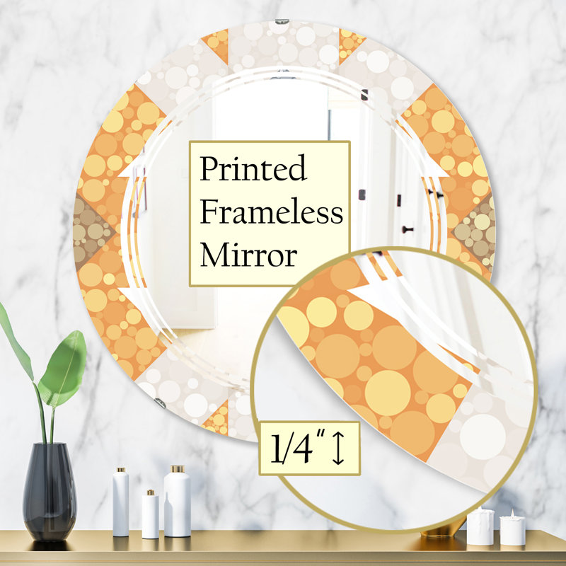 Miroir mural Triple C, 31,5 po x 31,5 po