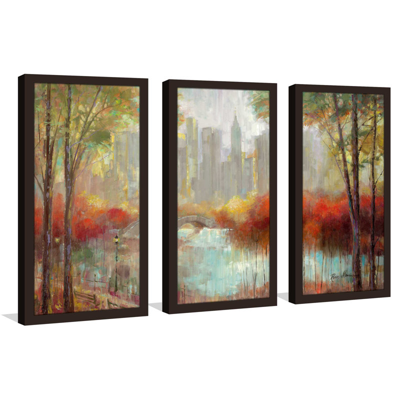 " City View " 3 - Pieces, 40.5" W x 25.5" H x 1" D