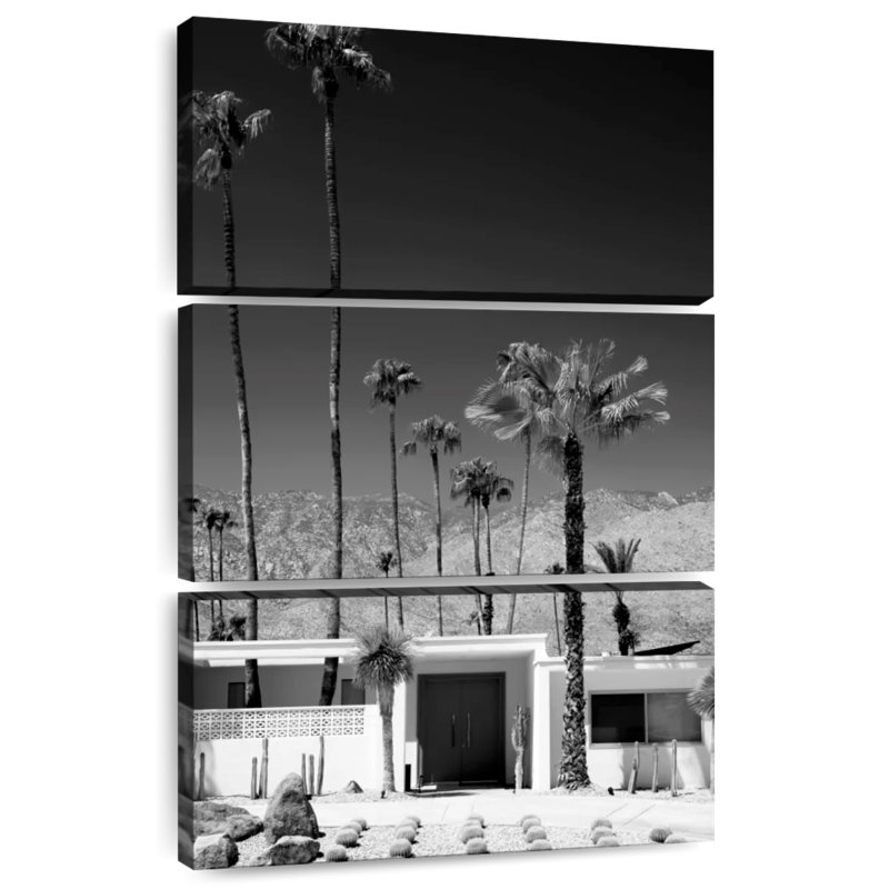 Lilie Black California Palm Springs II, H 38 po x l 24 po