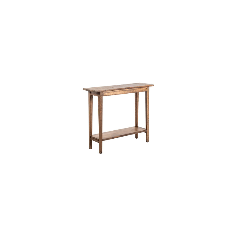 Camptown 36" Wide Small Console Table, Antique Natural