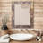 Cima Manufactured Wood, Glass Wall Mirror-1401620734