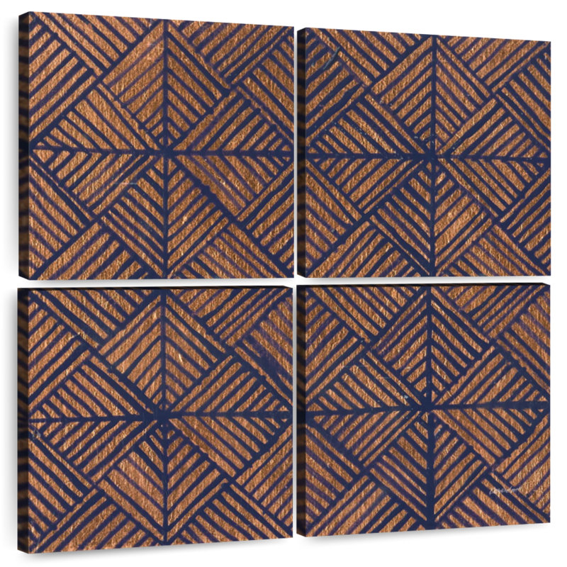 Kerner Copper Pattern, 32" H x 32" W