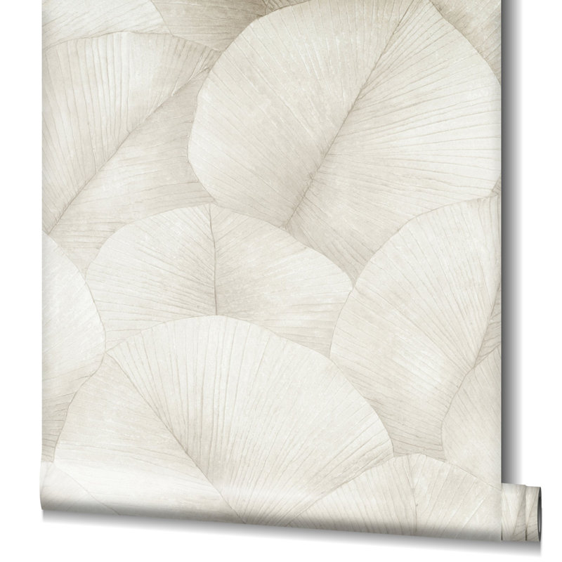 Rouleau de papier peint Kumano, Ivoire ivoire