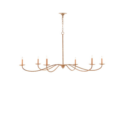Geffrey 6 - Light Dimmable Classic / Traditional Chandelier