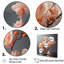 «Peach Orchids Graceful Blooms On», reproduction sur toile-1736849425-1736849424