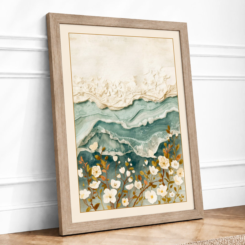 Blooms Coastal - Print, Oak, A4 - 29.7 x 21.0 cm