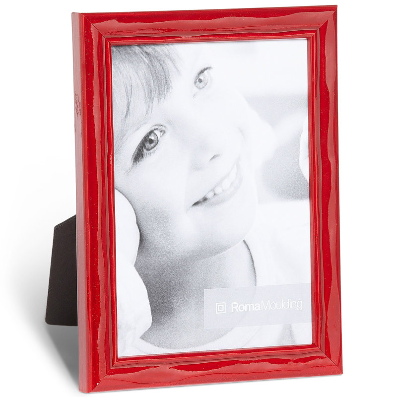 Cadre photo Lavo, 5 po x 7 po, Rouge scintillant