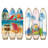 Beach Relax - Classic Surfboard Screen SG-331