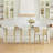 Upholstered Counter Stools with Hand-Woven Rope Arms-773685074