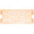 Carlisle Food Service Products Rectangle Plastic Drain Insert