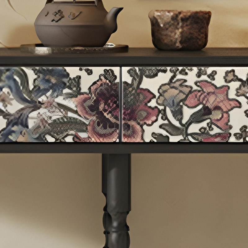 Console Retro Elegant Art, H 31,5 po x l 55,12 po x P 15,75 po