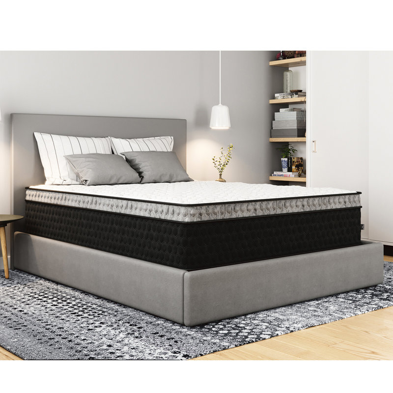 Matelas simple en cuivre blanc 14 po, Twin