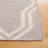 Rodgers Hand Woven Flat Weave Wool/Cotton Geometric Rug in Gray/Ivory-491329291