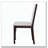 High Back Button Tufted Upholstered Dining Chairs-1341632526