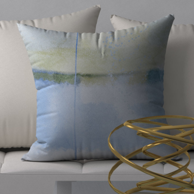  Housse et insert de coussin carré distinctif Out exceptionnelle, H 24 po x l 24 po
