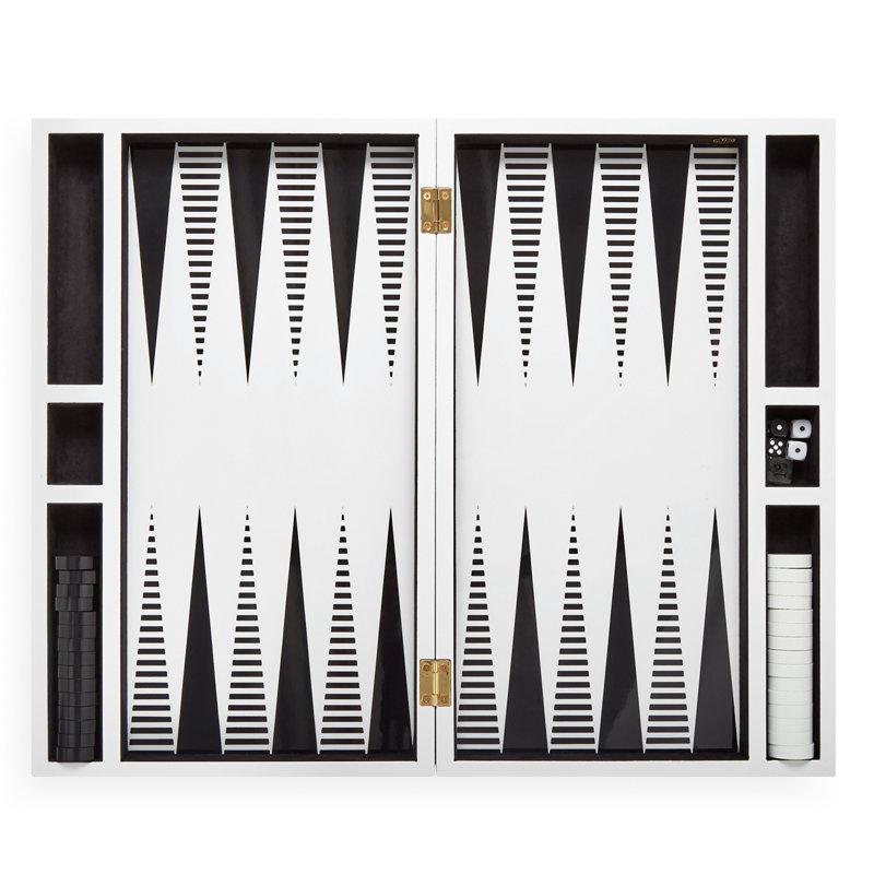 Op Art Jonathan Adler Backgammon