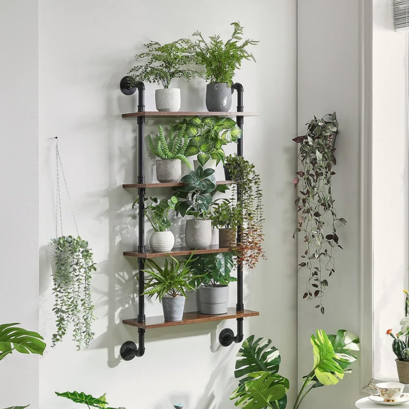 127cm H x 61.5cm W Metal Bookcase