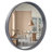 Karrina Accent Wood Round Mirror-1736420738-1627551902