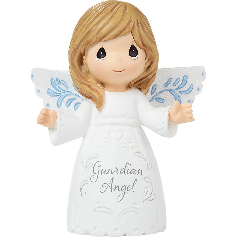Figurine miniature ange gardien avec bras ouverts Precious Moments 2,93 pouces