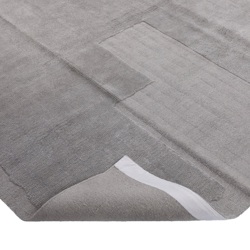 Grey Stelle Contemporary Tibetan Wool Rug - 9' x 12'