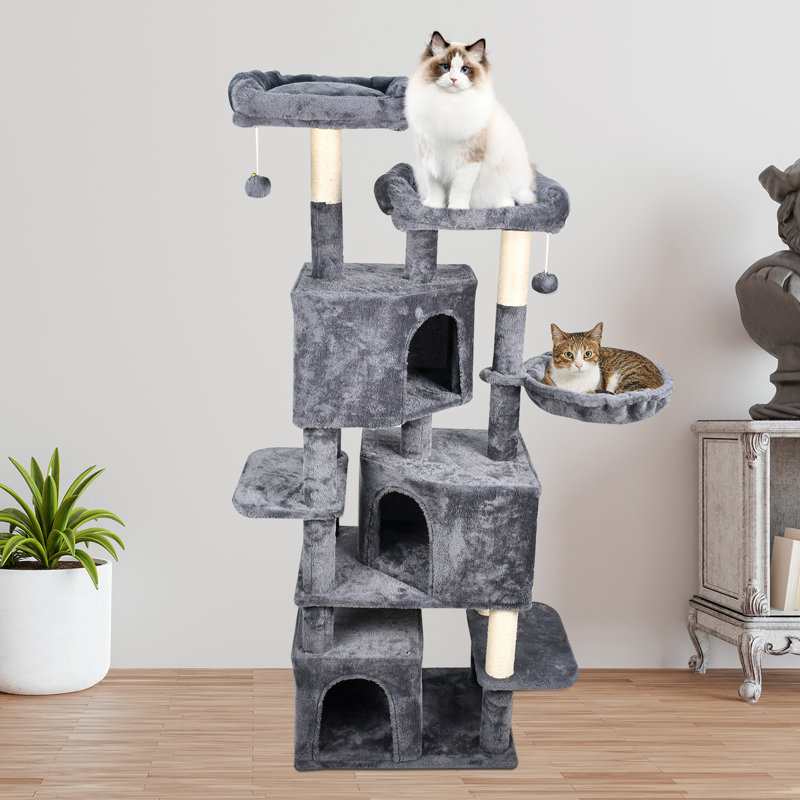 Arbre à chat et condos avec hamac 57 po GOOPAWS