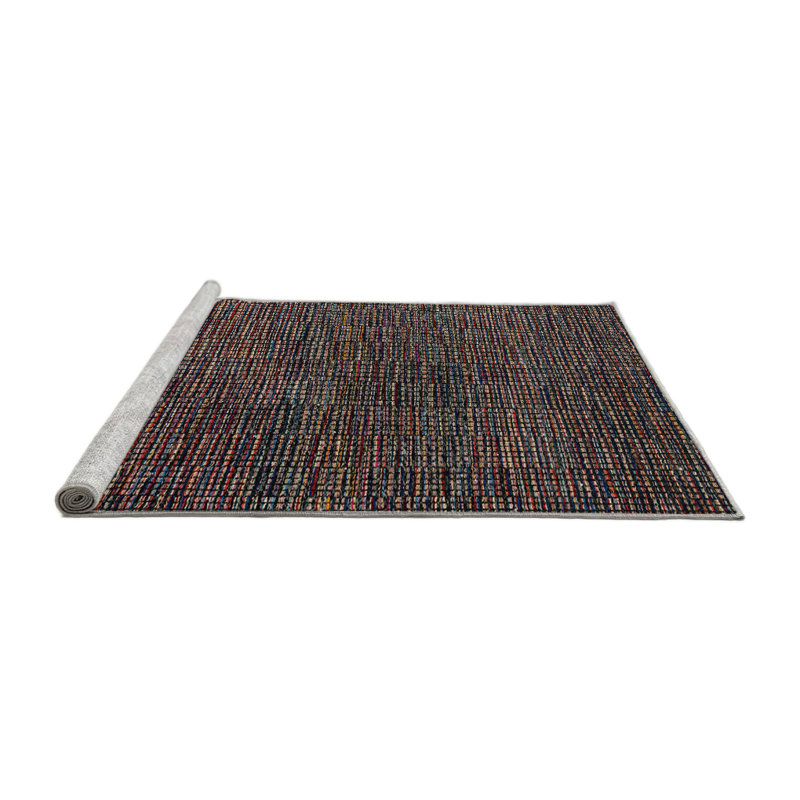 Amlcar Geometric Indoor Rug, Round 6'