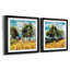 Paysage jaune doux I - cadre photo, reproduction d'art-494023531-494023524-495566750