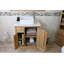 Defreitas 751 mm Freestanding Single Vanity with Vessel Ceramic Basin-56633514