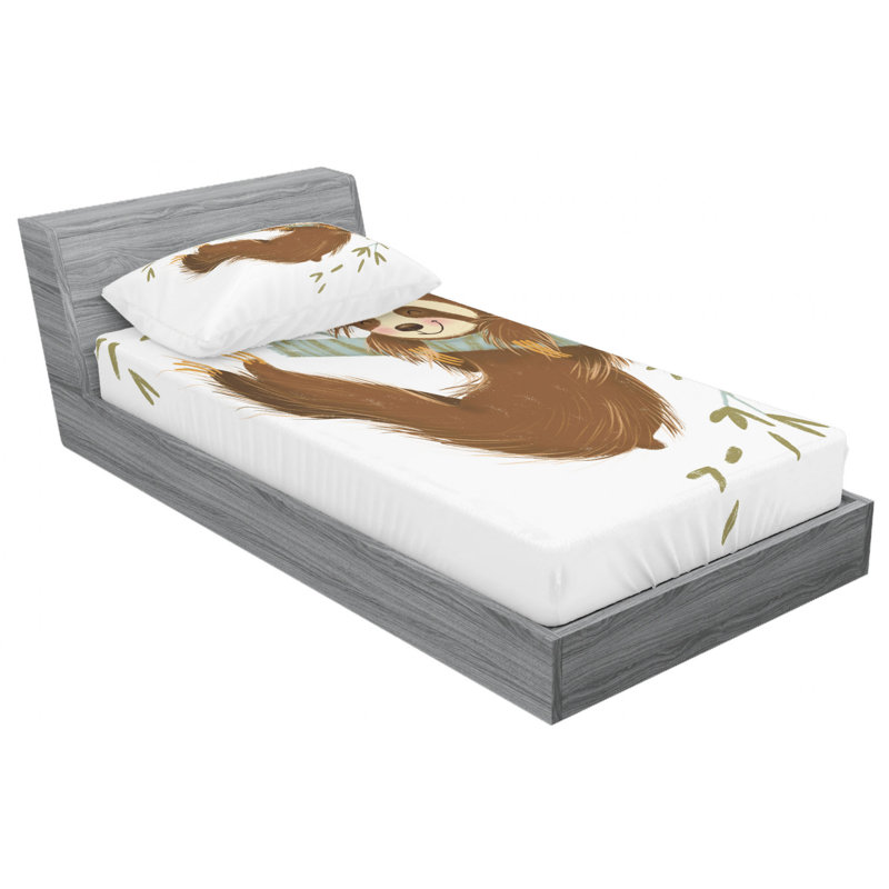 Microfiber Sheet Set, Twin XL Sheet Set with Fitted Sheet
