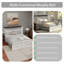 Armoire lit escamotable Farmhouse avec tiroir de rangement, station de charge USB et conception escamotable-1934421842