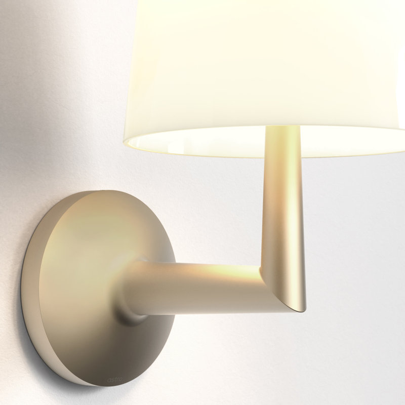 Ella 2 - Light Armed Sconce, Light Bronze