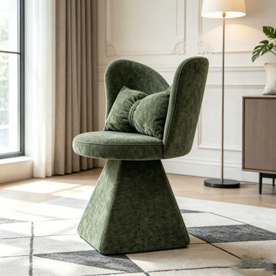 Vanity Chair with Butterfly Back,Swivel Accent Chair Dining Chairs